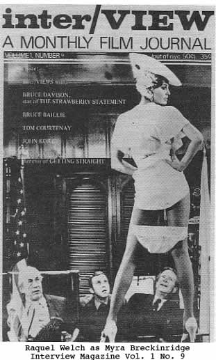 Interview magazine cover