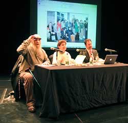 Billy Name, Gretchen Berg and Kenneth Goldsmith