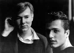 Andy Warhol and Gerard Malanga