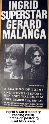 Flyer poetry reading