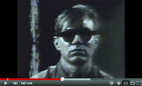 Andy Warhol missing Screen Test