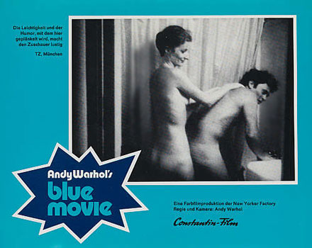 Full Nude Blue Film - Blue Movie by Andy Warhol