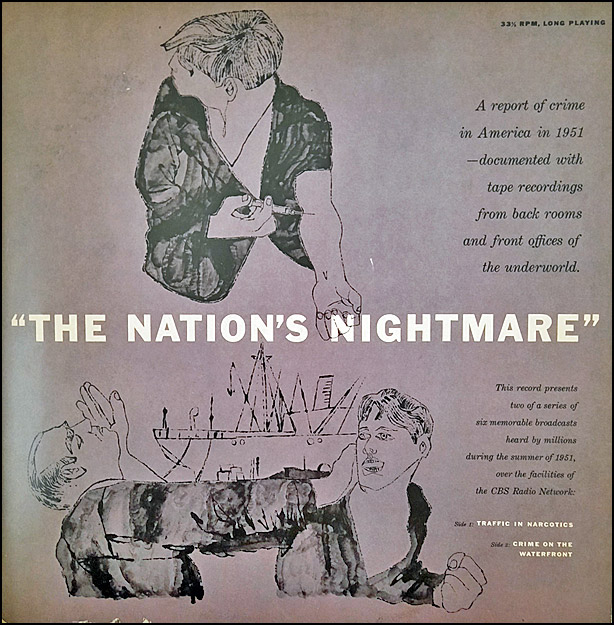 Nations Nightmare album cover by Andy Warhol