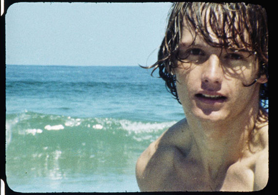 Tom Hompertz in Andy Warhol's San Diego Surf